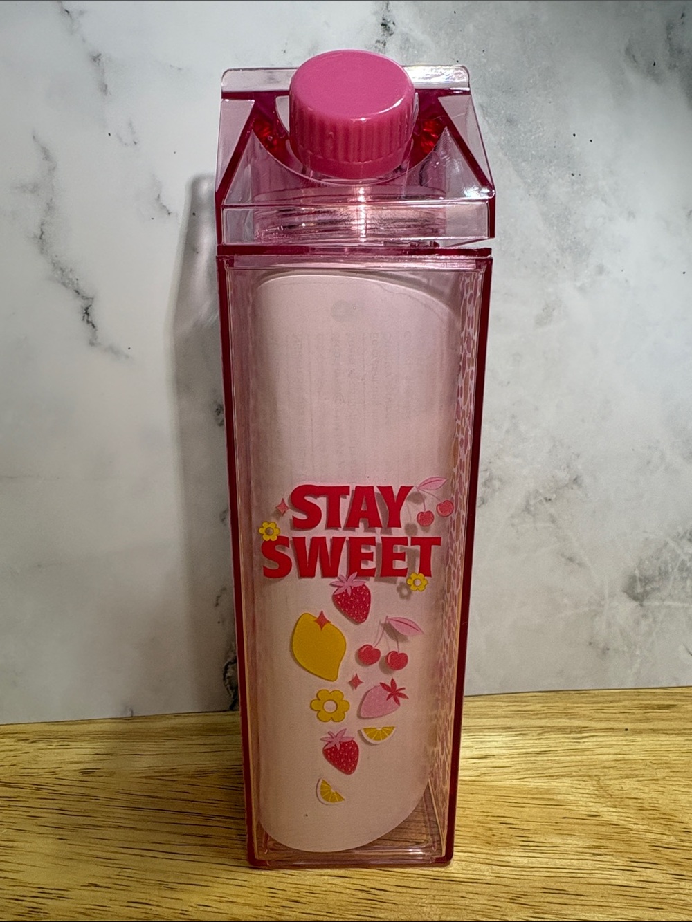 Pink Water Bottle